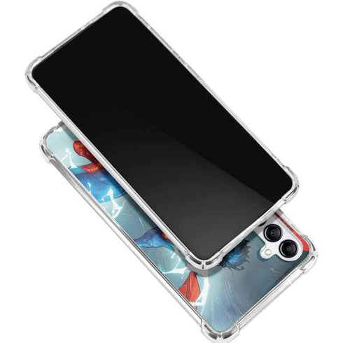 DC Comics Superman Elements Galaxy A15 5G Clear Case